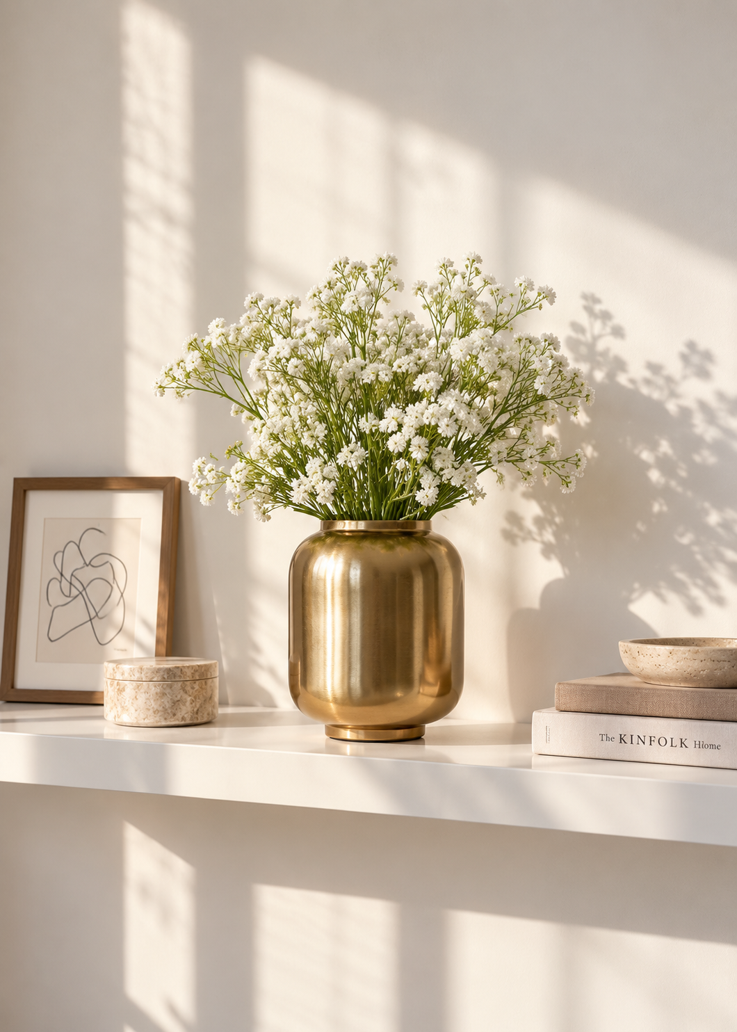 Rasa Vase - Gold