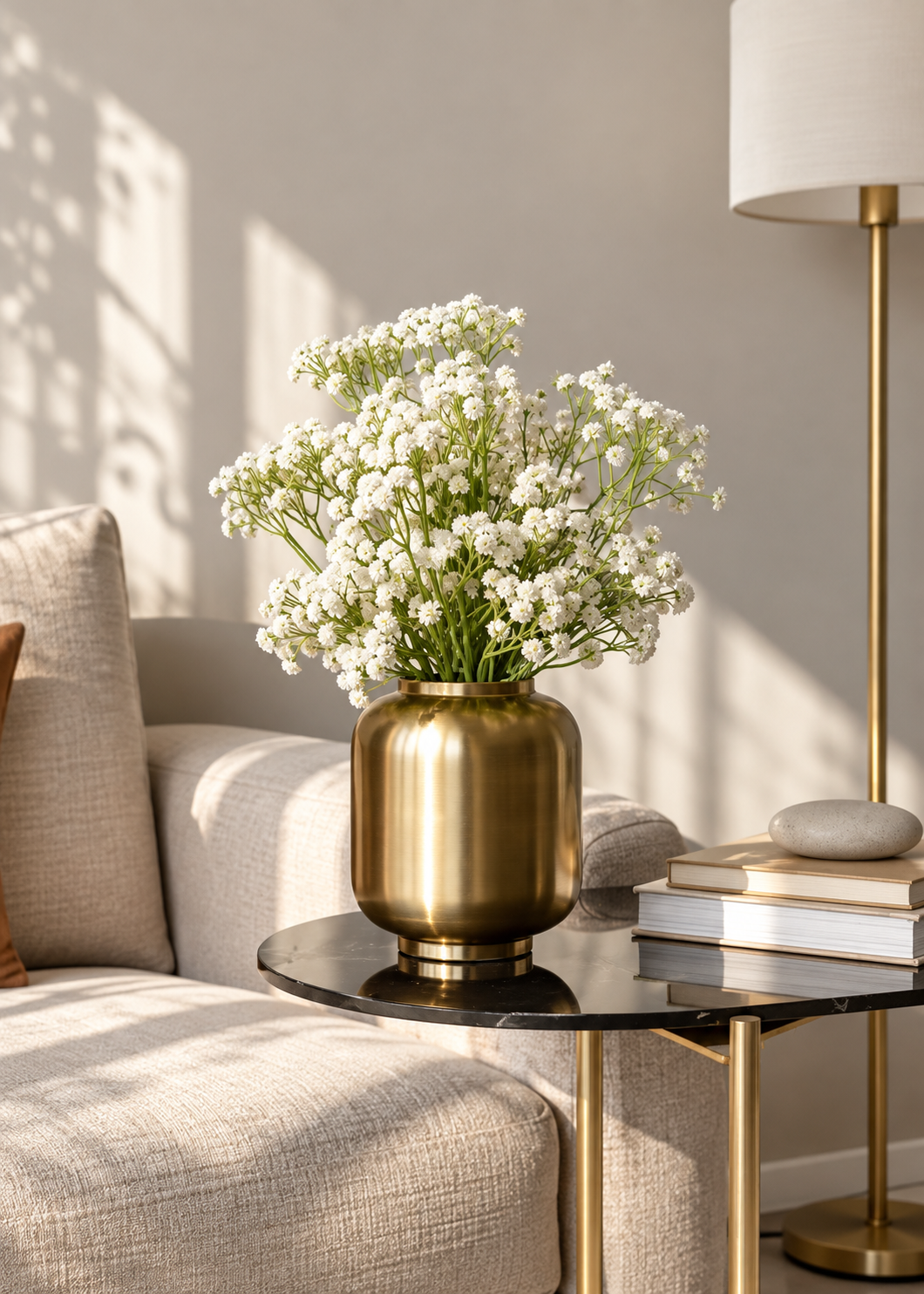 Rasa Vase - Gold