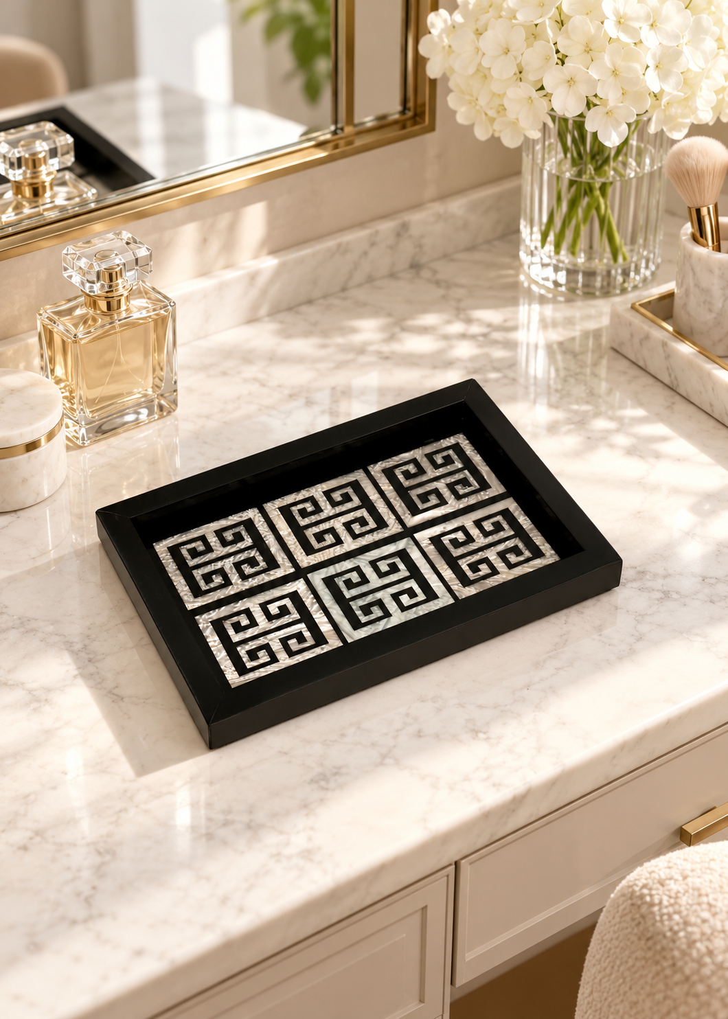 Labyrinth Napkin Tray