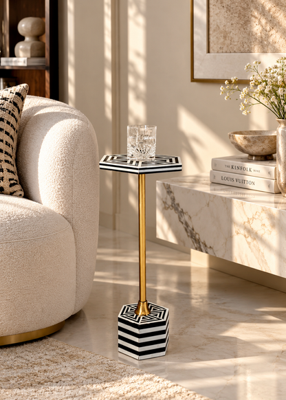 Cairo Inlay Drink Table