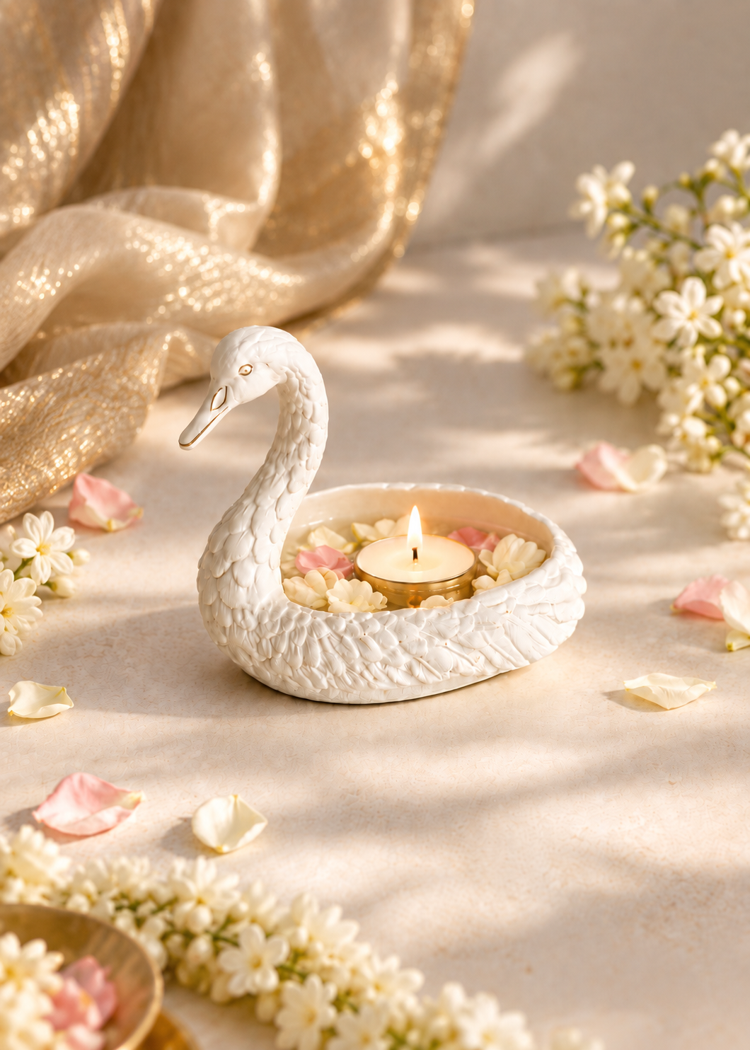 Palace Swan Urli - Small