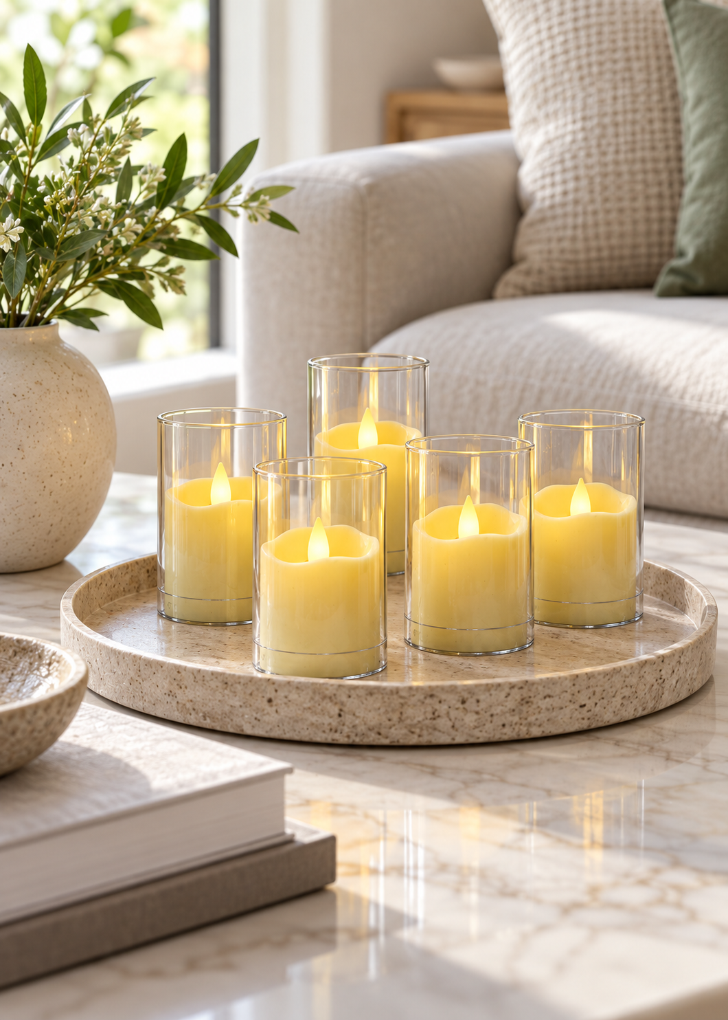 Imperial Glow LED Candle - Medium (Set of 12)