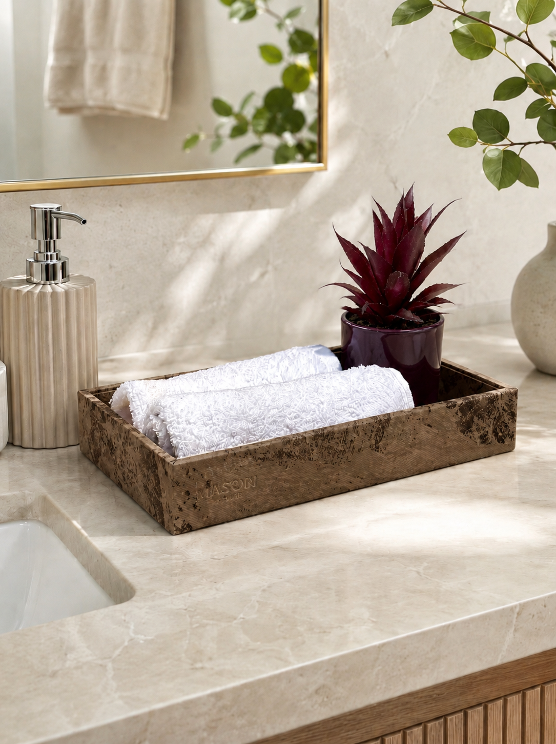Indo Mocha Napkin Tray