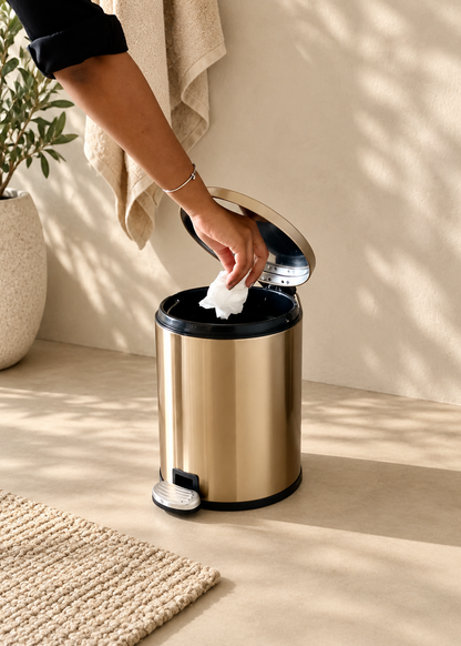 Helix Gold Dustbin - 6L