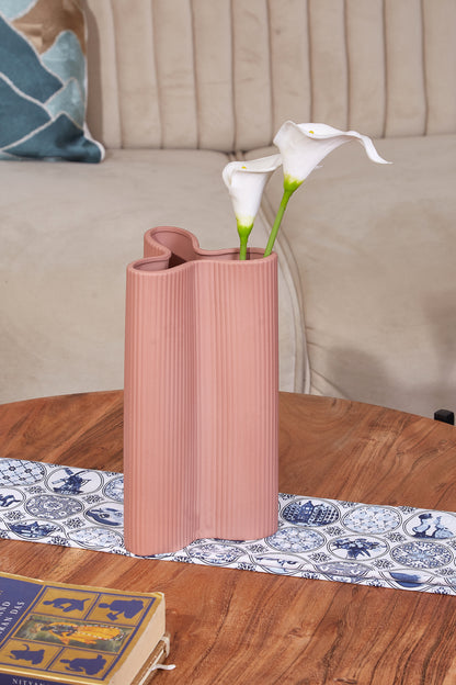 Valley Dusty Pink Trio Vase - Small