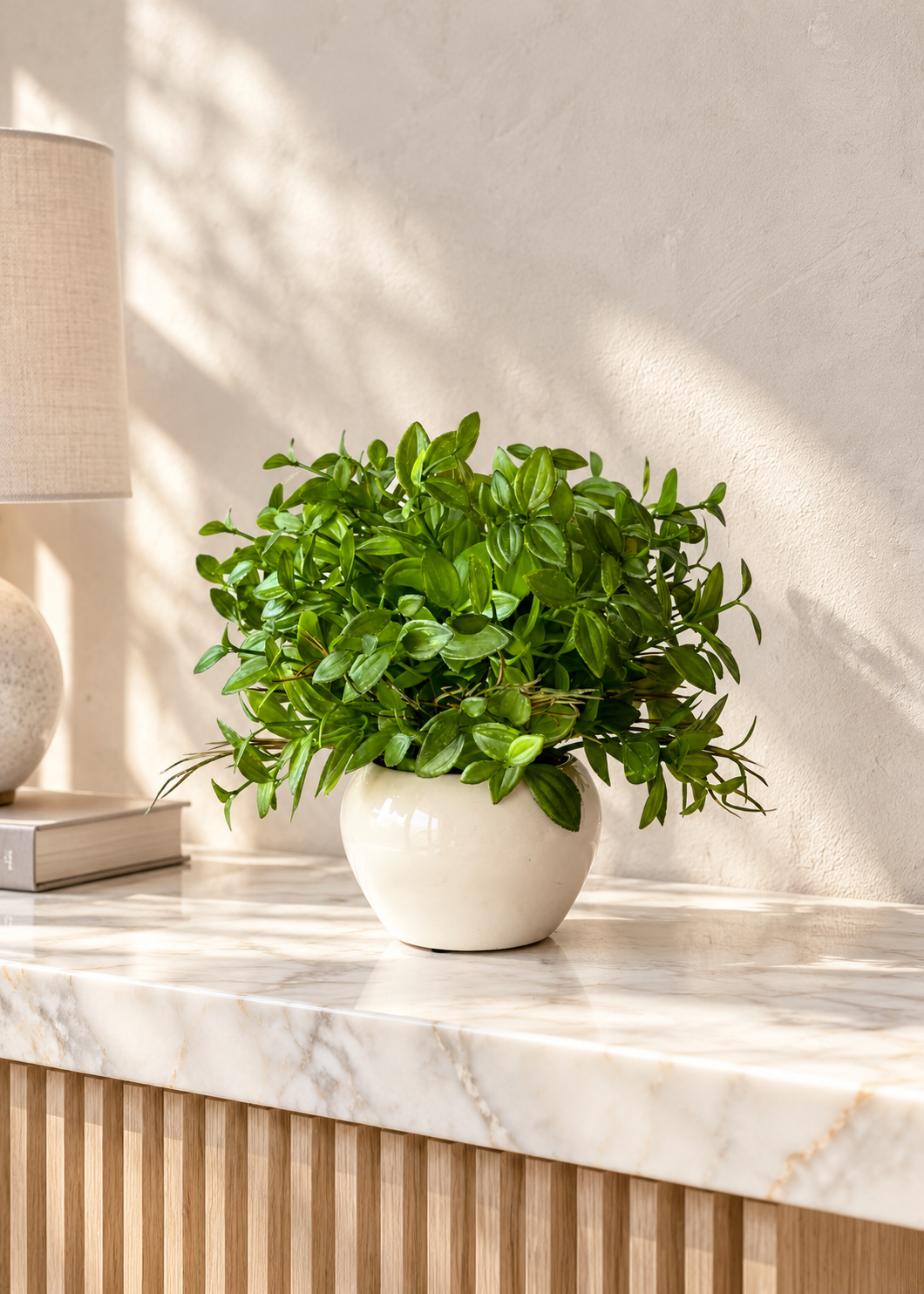 Artificial Green Schefflera Plant
