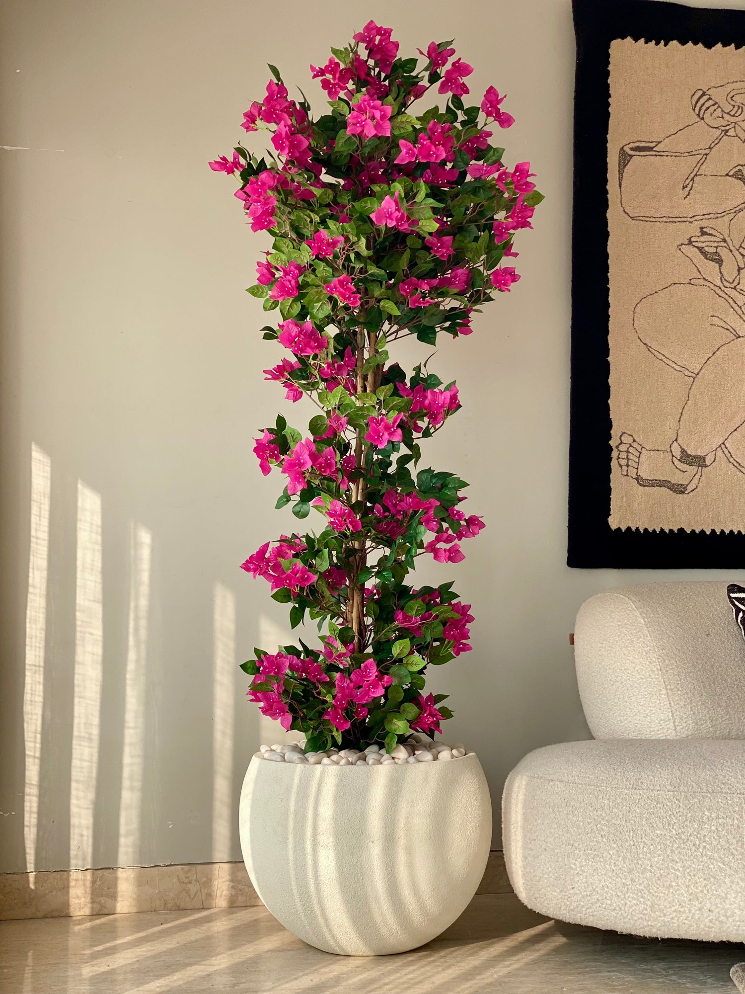 Artificial Veil Bougainvillea Plant - 6 Feet