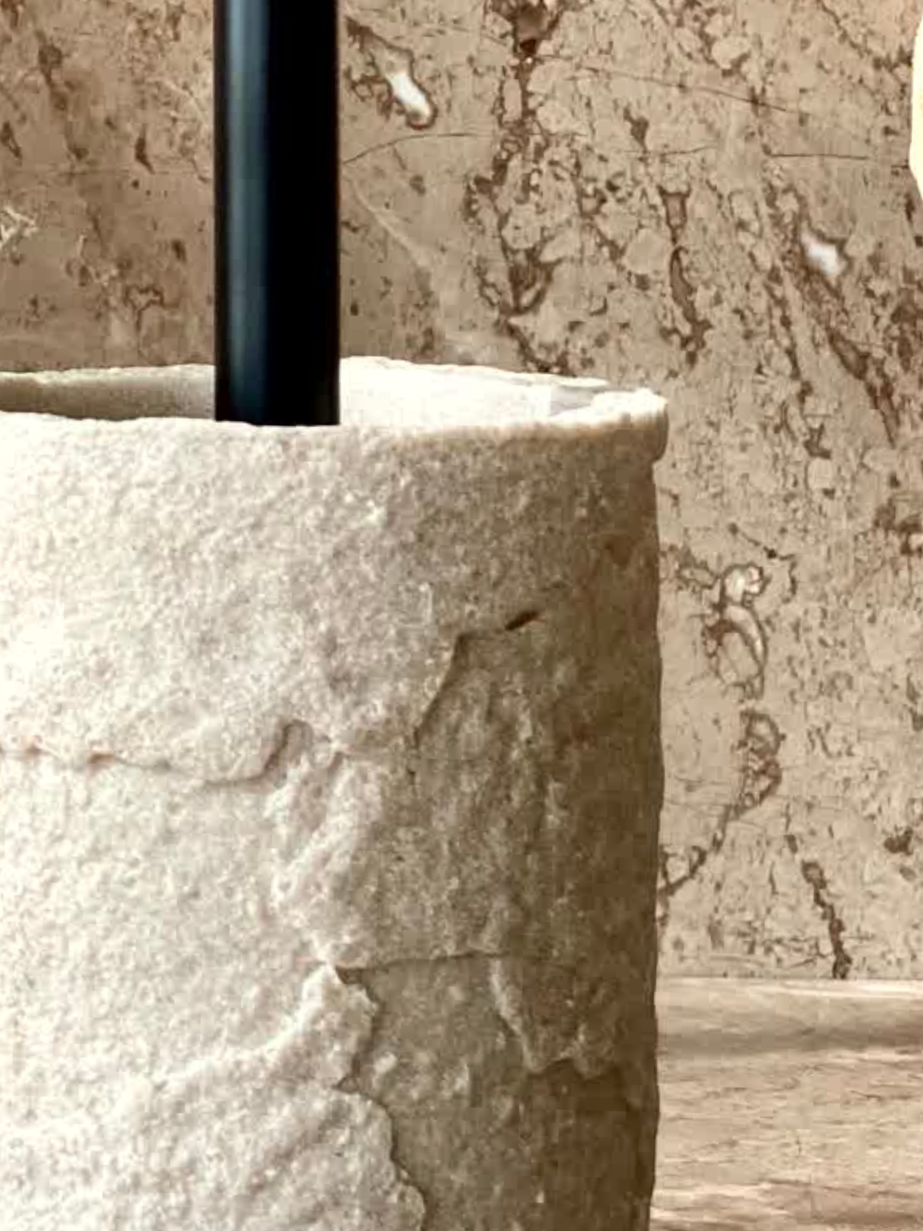 Fossil Toilet Brush - Beige