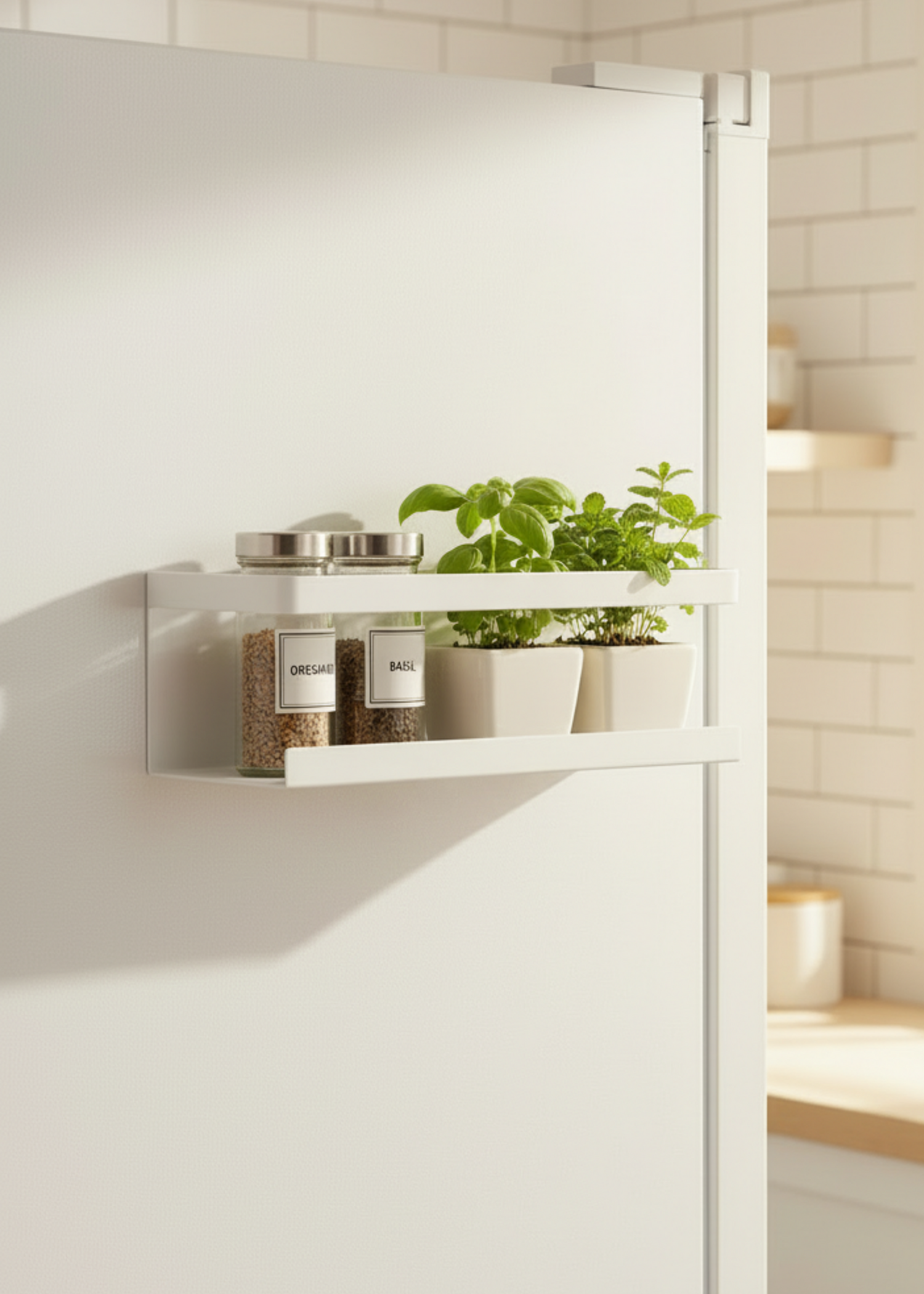 Magnetic Shelf - White