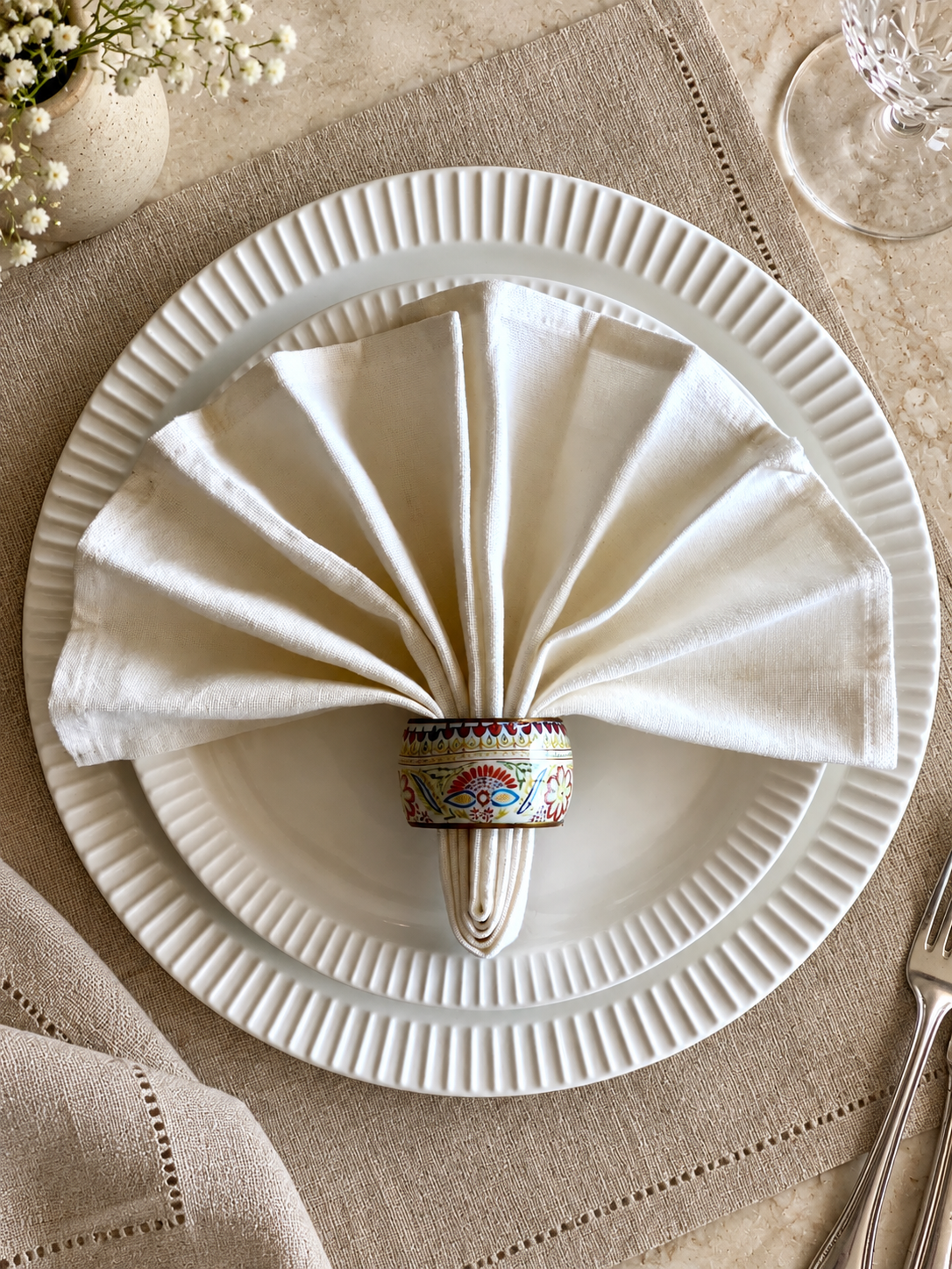 Royal Napkin Rings - Set of 6