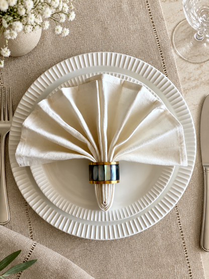 Eclipse Napkin Rings - Set of 6