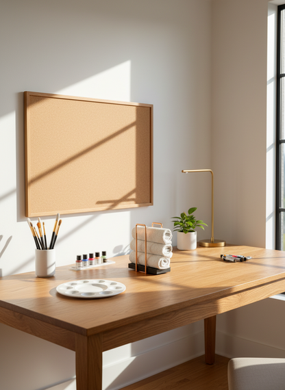 Imperial Napkin Holder - Black &amp; Rose Gold