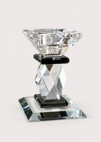 Black Axis Candle Stand - Small