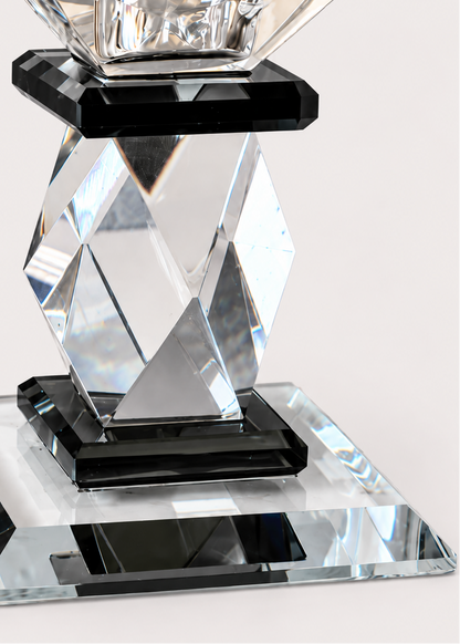 Black Axis Candle Stand - Small