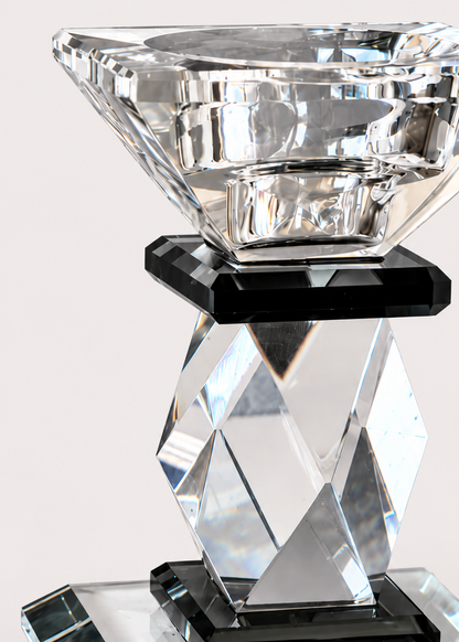 Black Axis Candle Stand - Small