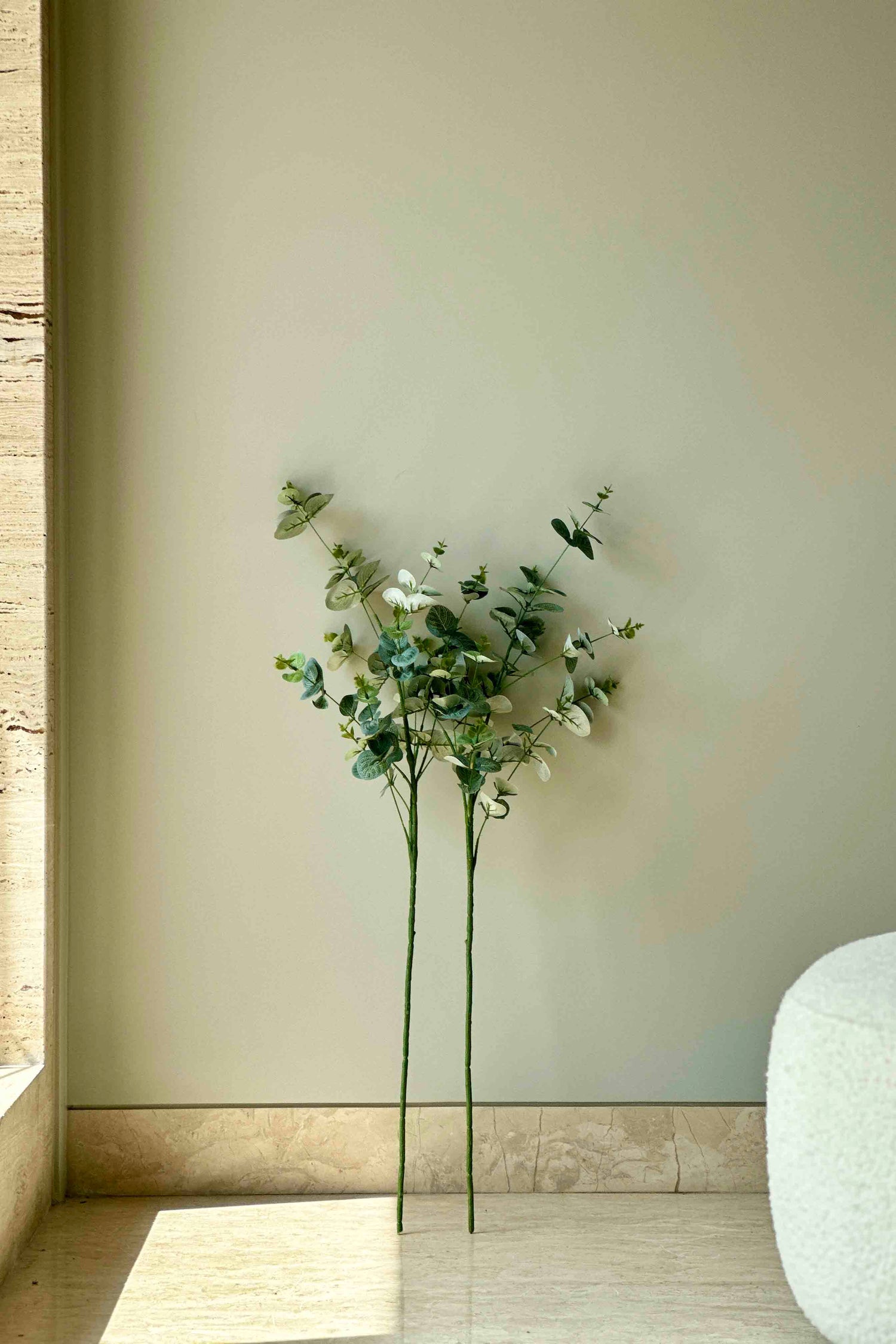Artificial Eucalyptus Plant - 3 Feet (Set Of 2)