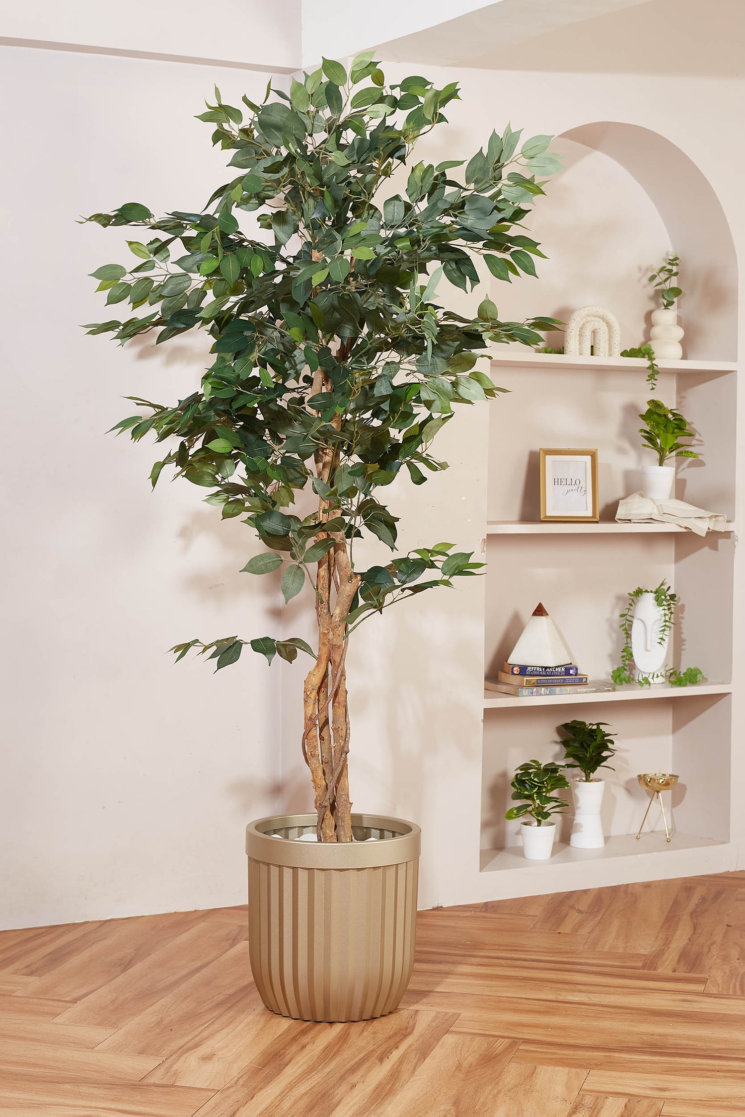 Artificial Dried Ficus Plant - 6 Feet