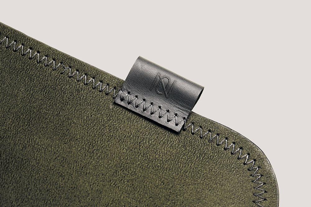 Suede Desk Rug (Olive)