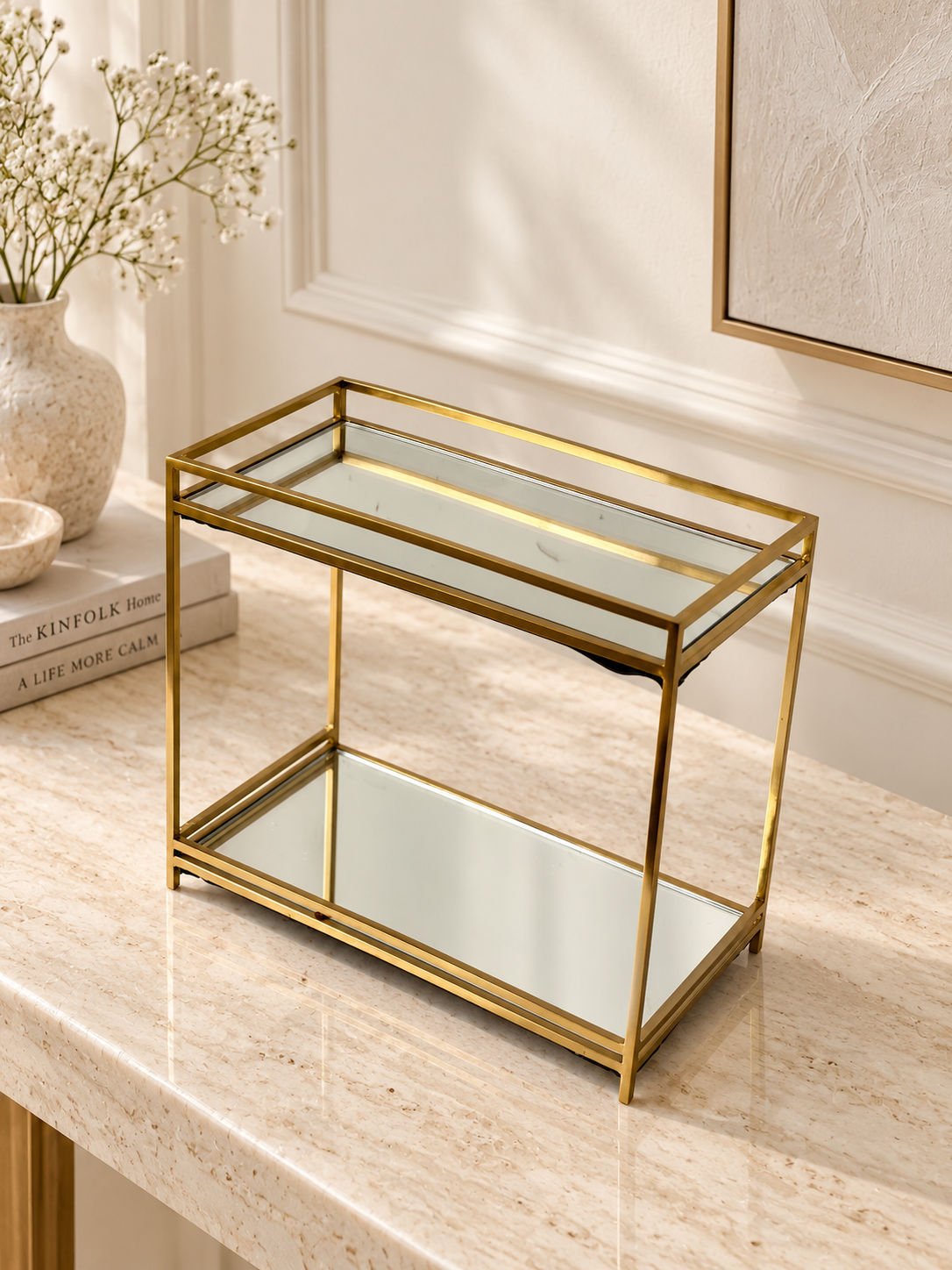 Milan Mirror Vanity Stand