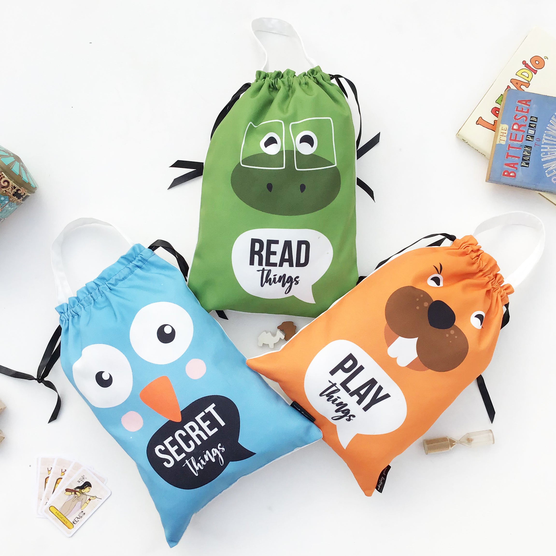 Kids Toy Bags (Animal Wonder) - Pack of 3