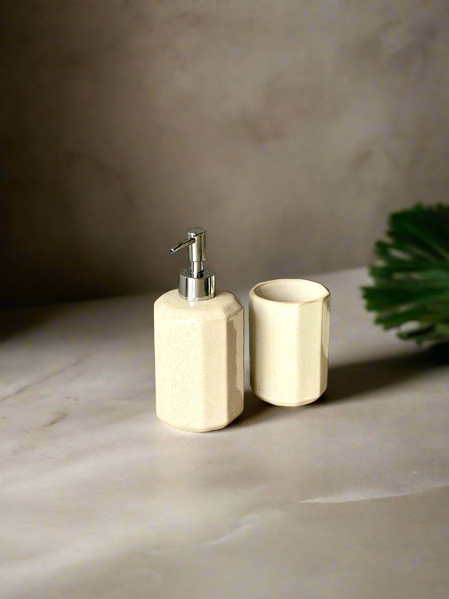 Reverie Bathroom Set - Beige