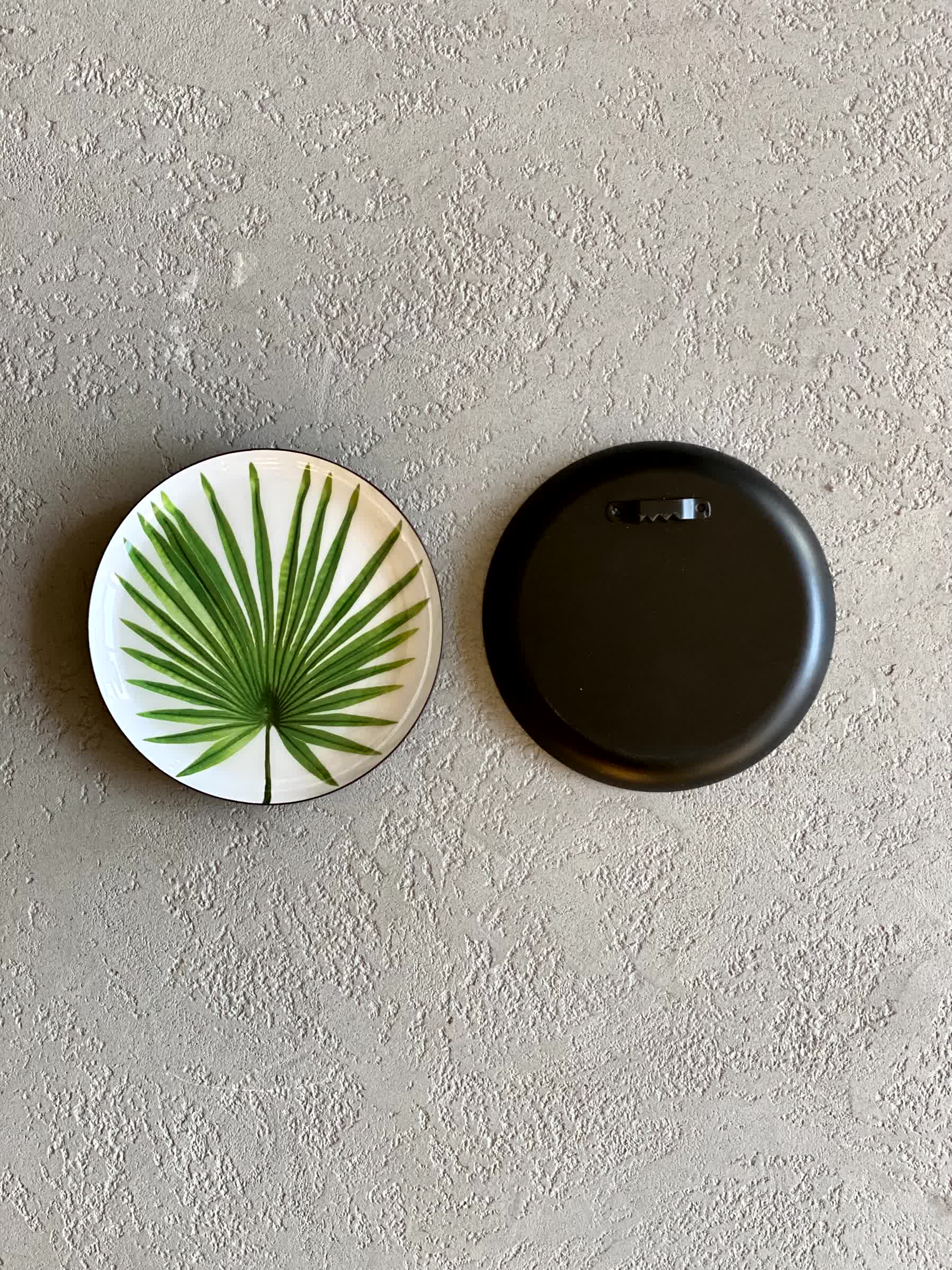 Botanic Wall Plates (Set of 3)
