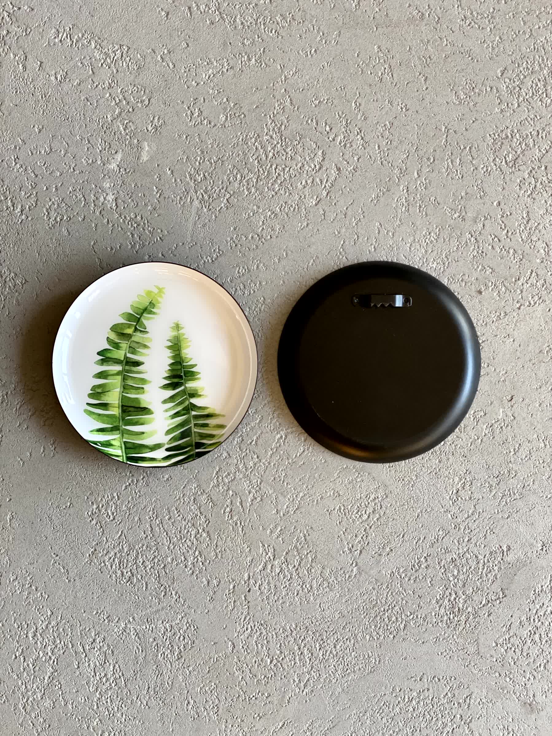 Botanic Wall Plates (Set of 6)
