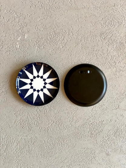 Indigo Wall Plates (Set of 3)