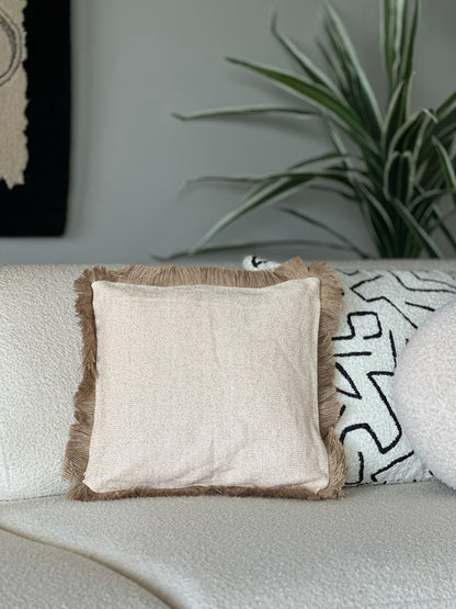 Sparkle Cushion Cover - Beige