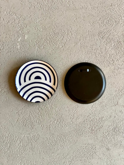 Indigo Wall Plates (Set of 6)