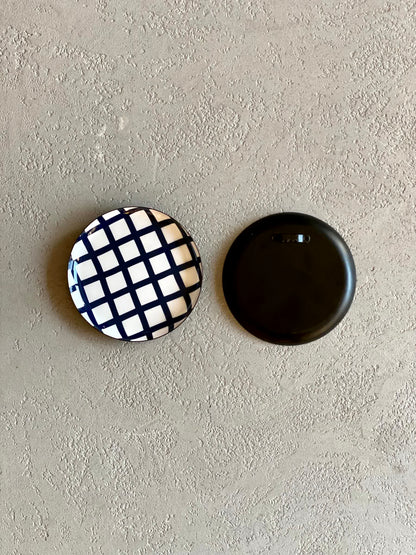 Indigo Wall Plates (Set of 3)
