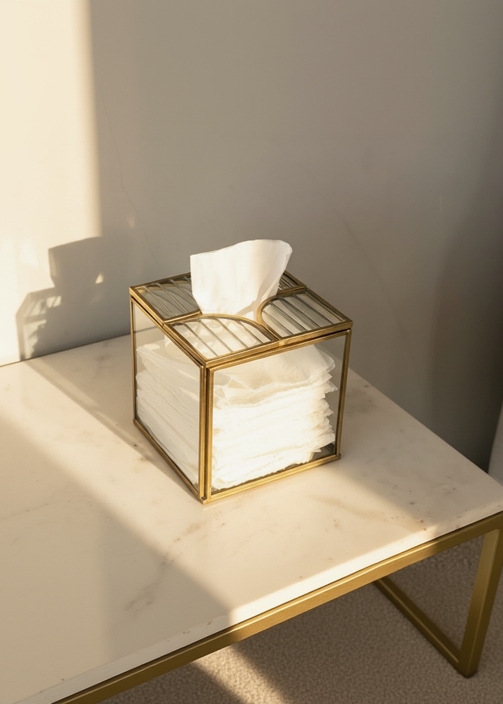 Milan Square Tissue Box