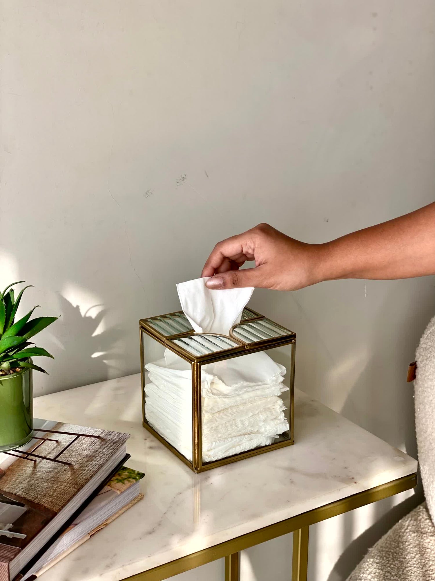 Milan Square Tissue Box