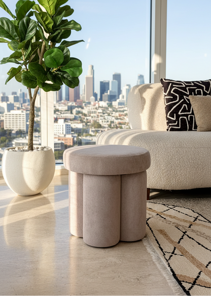 Derby Pouffe - Beige