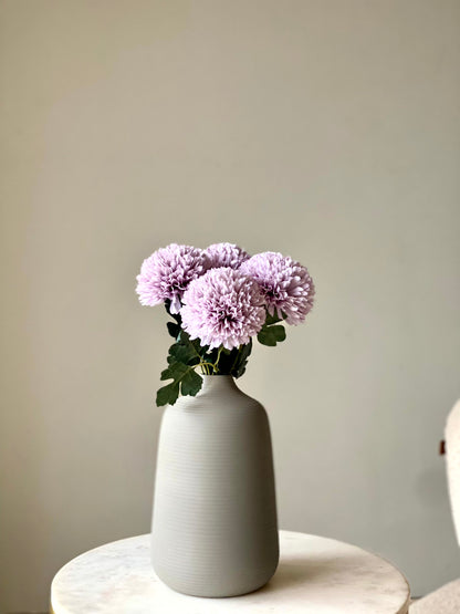 Artificial Dahlia Flower - Lilac (Set of 4)