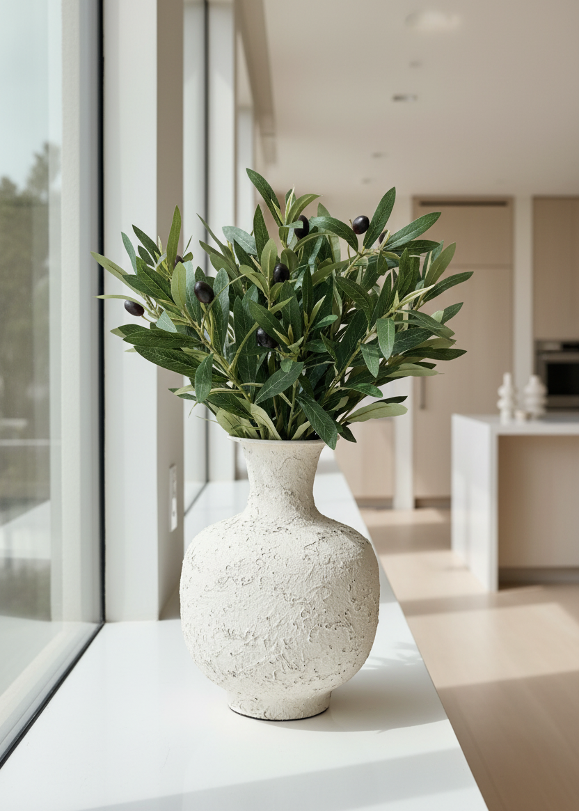 Artificial Olive Stems (Set of 4)