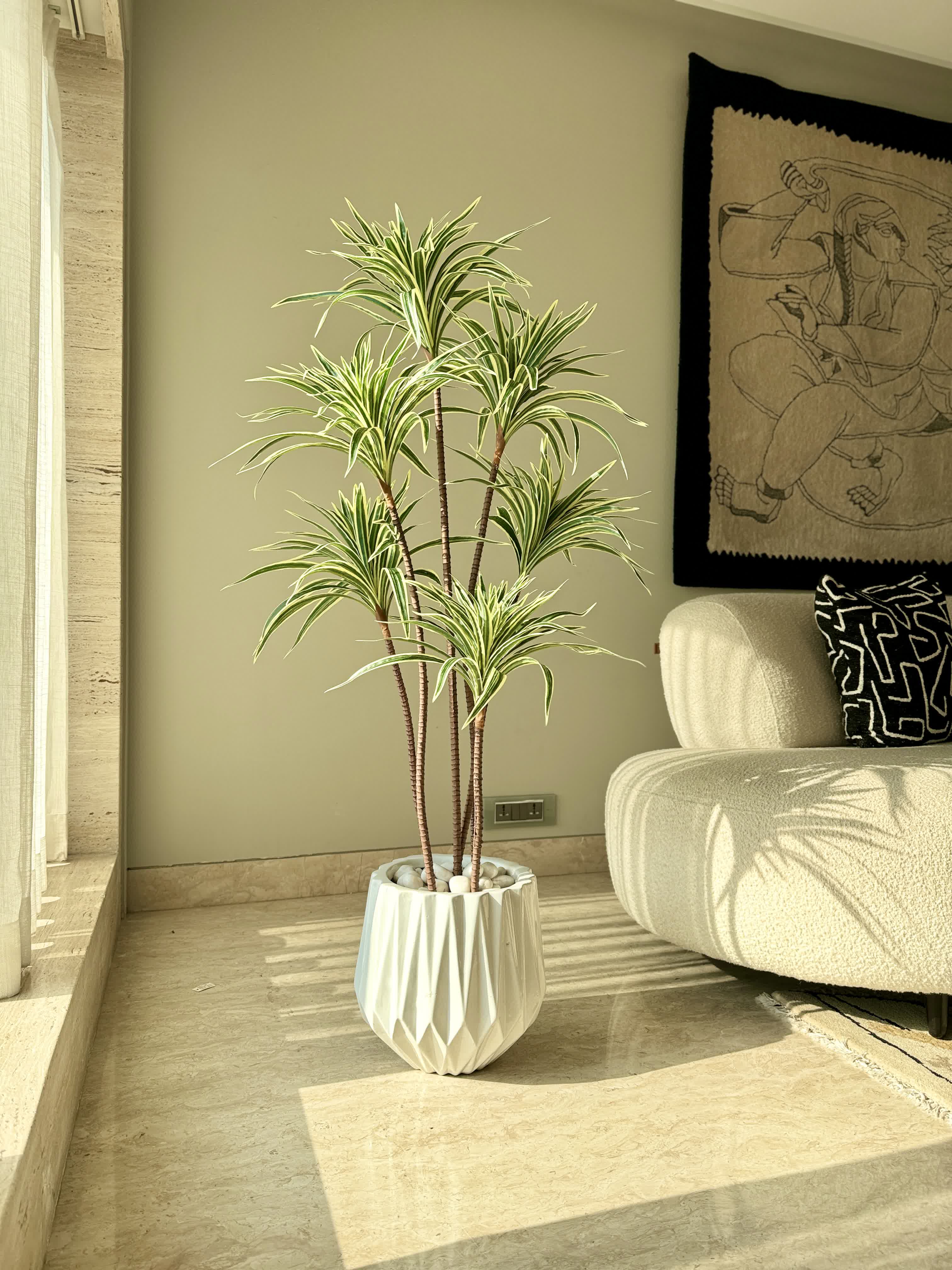 Artificial Spider Palm Tree (4 Feet)