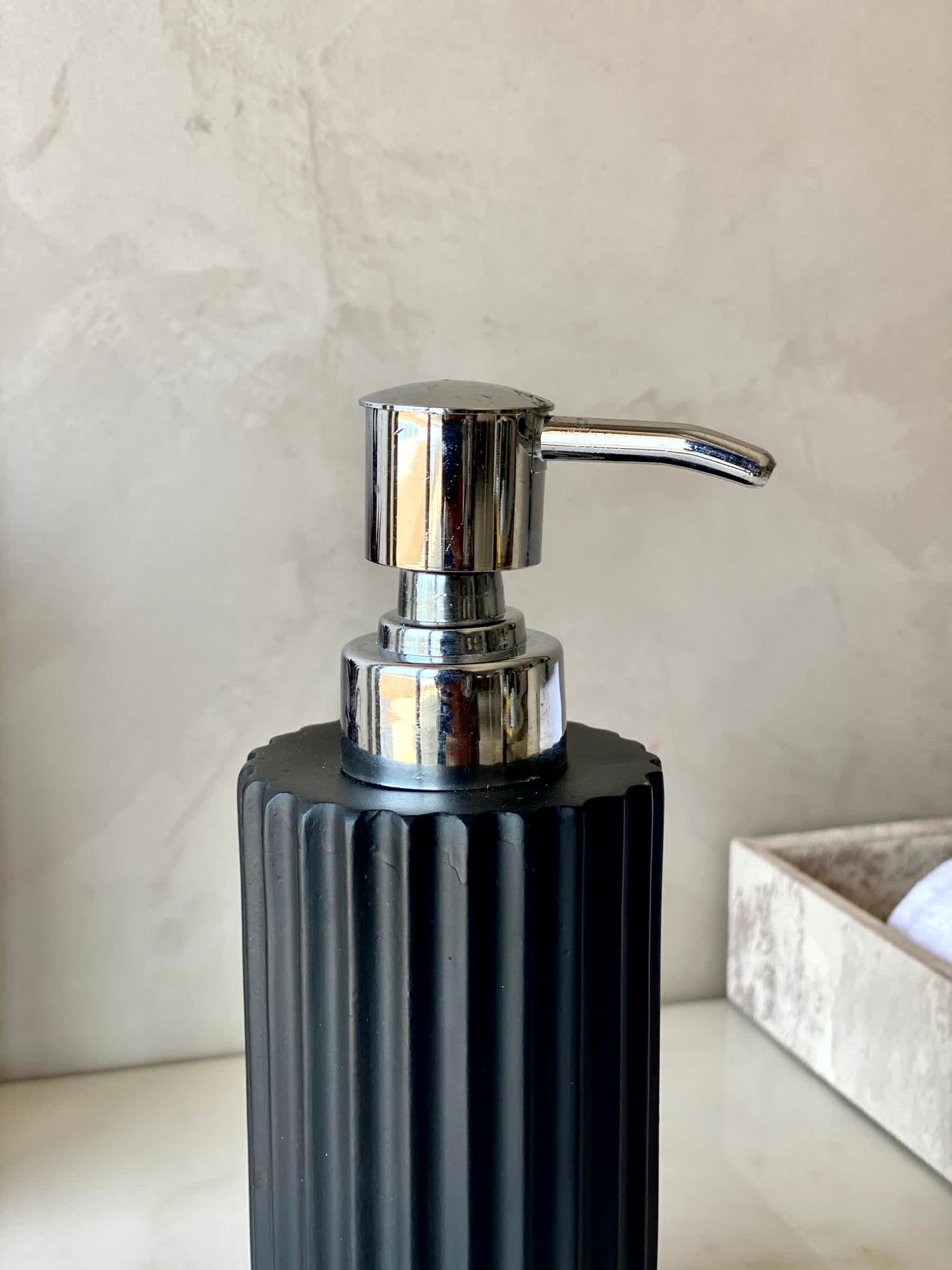 Fluted Bathroom Dispenser