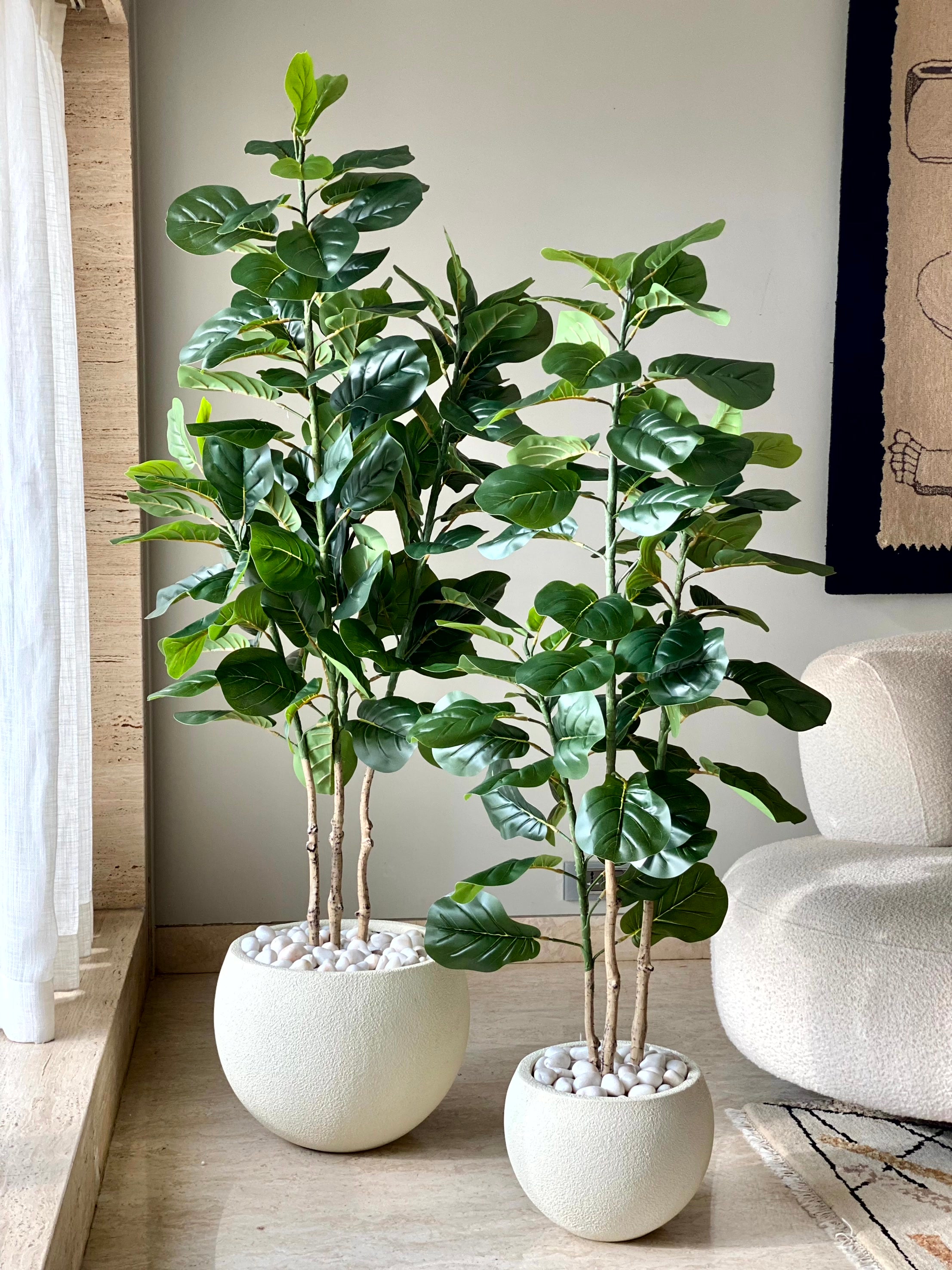 Artificial Fiddle Leaf Fig Tree - 6 Feet