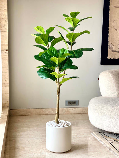 Artificial Fiddle Leaf Fig Tree - 4.9 Feet