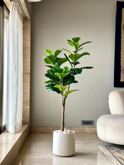 Artificial Fiddle Leaf Fig Tree - 4.9 Feet