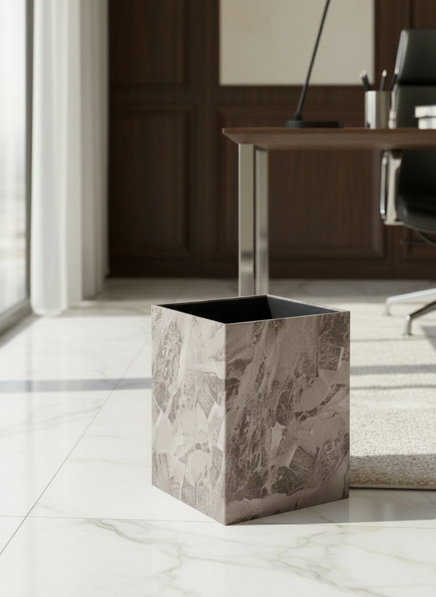 Indo Mocha Square Dustbin