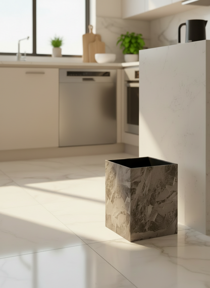 Indo Mocha Square Dustbin