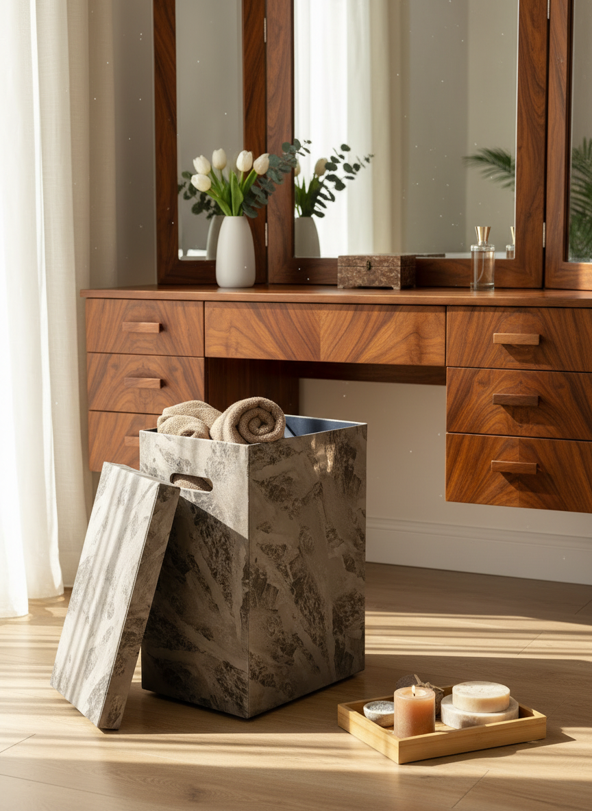 Indo Mocha Laundry Basket