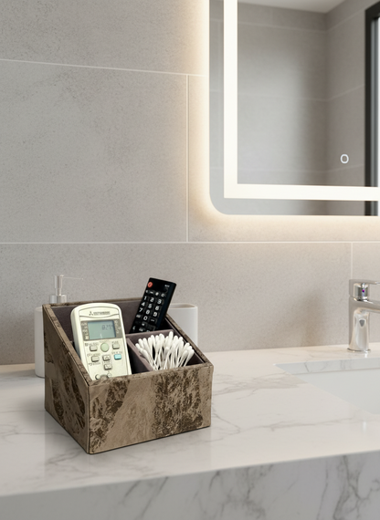 Indo Mocha Remote Holder - 3 Slot
