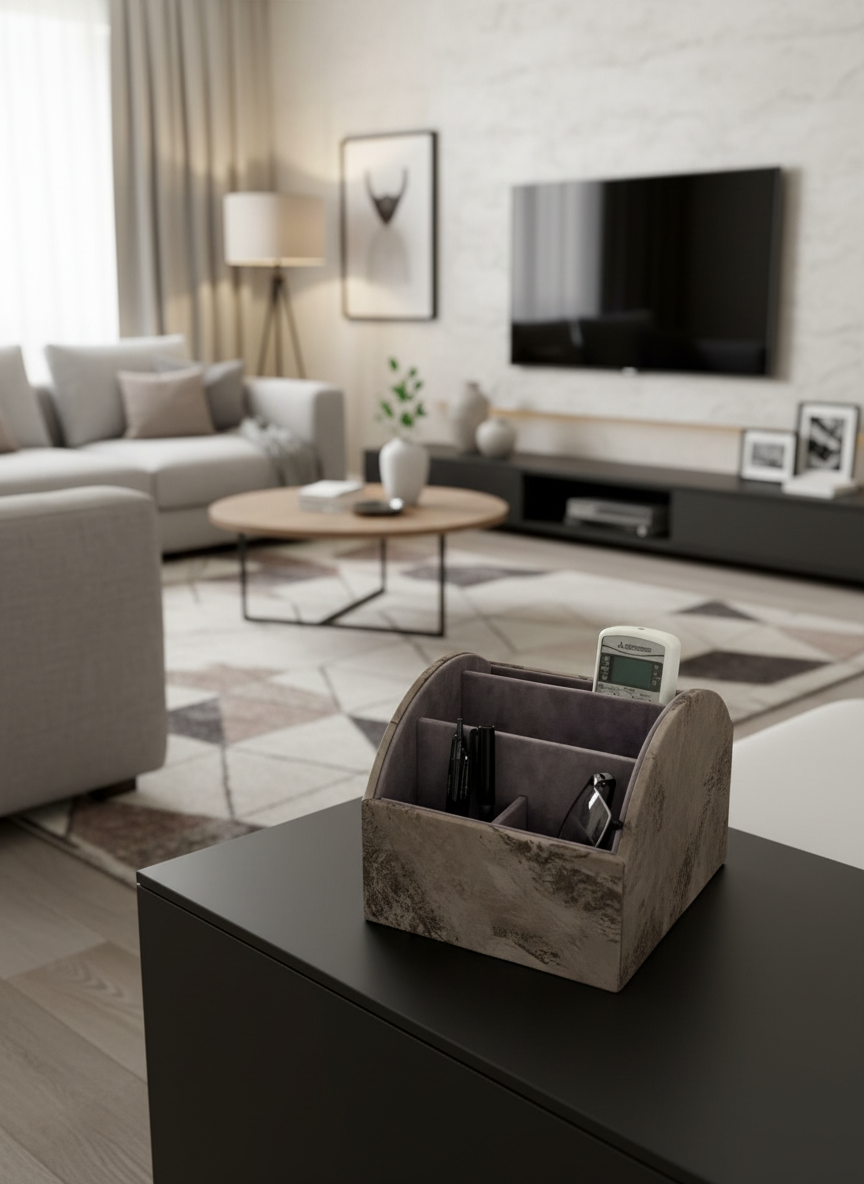 Indo Mocha Remote Holder - 5 Slot