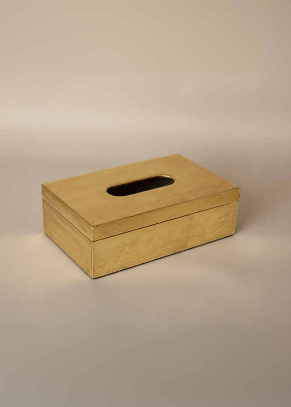 Verona Gold Tissue Box