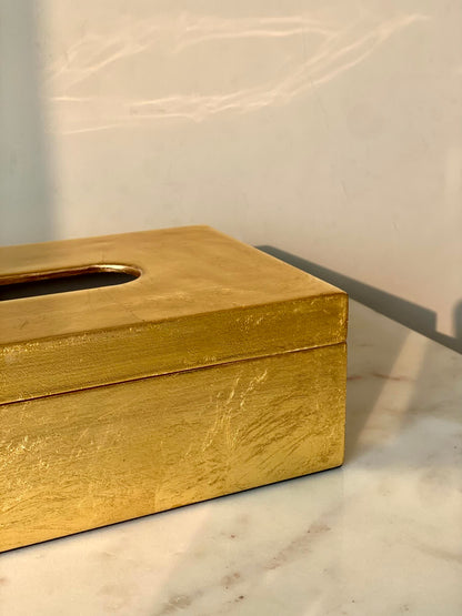 Verona Gold Tissue Box