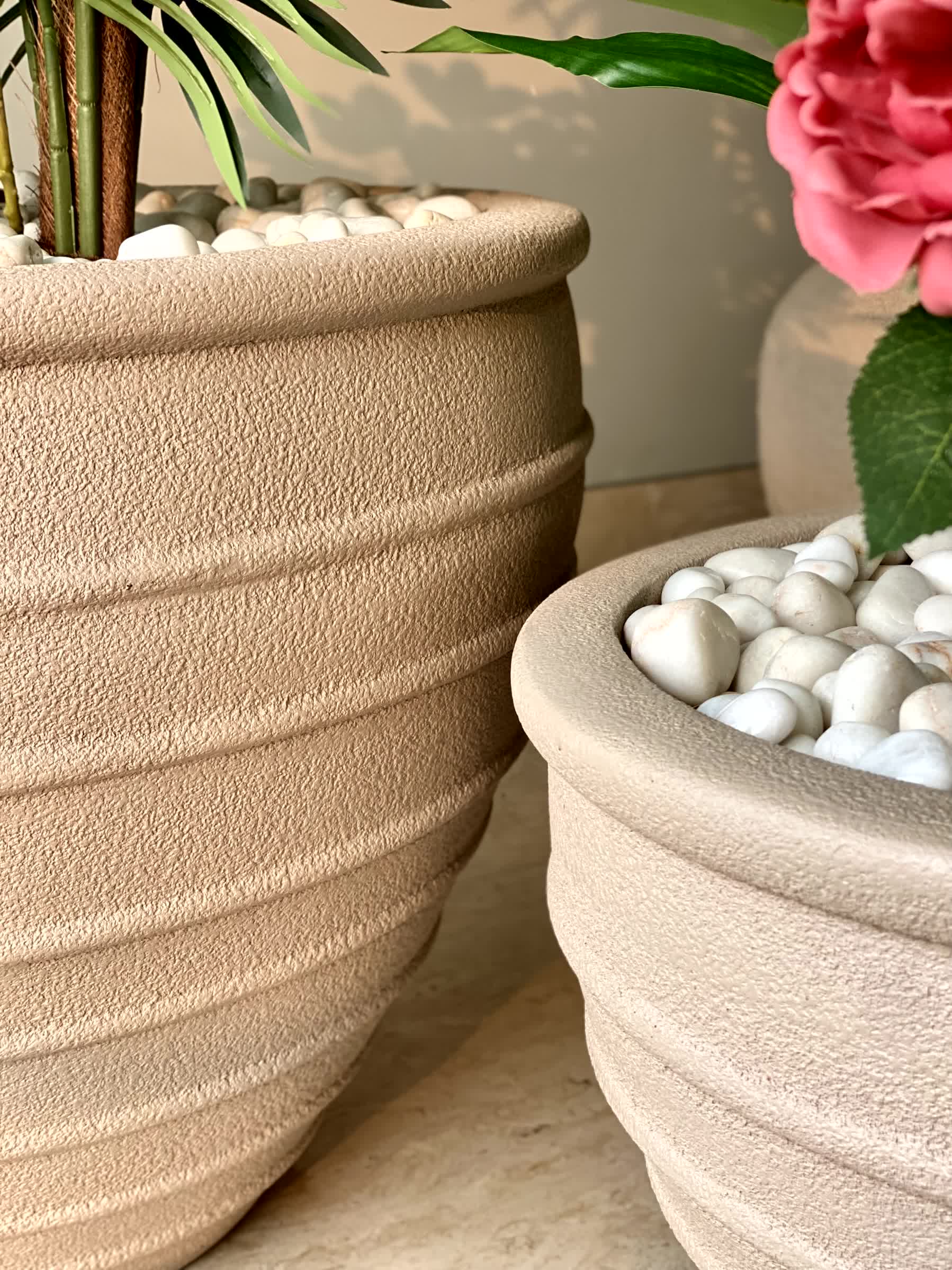 Grandeur Planters - Beige
