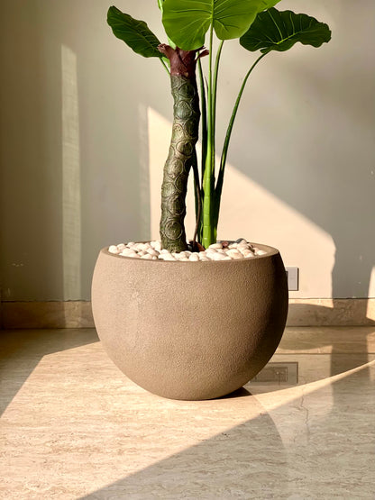 Lithos Planters - Mud Brown
